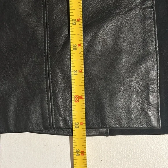 Wilson’s leather dress women’s size medium. Biker, sexy, dark romantic 80’s